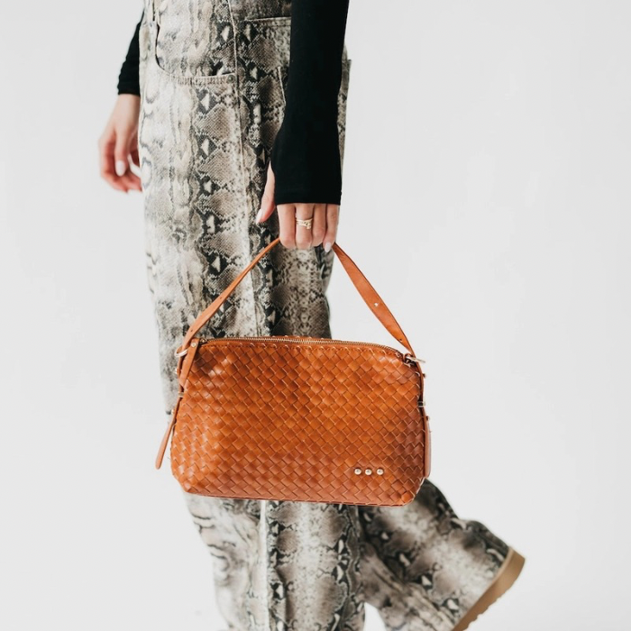 Harper Hobo Woven Shoulder Bag-Bags + Wallets-Vixen Collection, Day Spa and Women's Boutique Located in Seattle, Washington