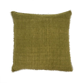 Lina Linen Pillow 24x24-Home Decor-Vixen Collection, Day Spa and Women's Boutique Located in Seattle, Washington