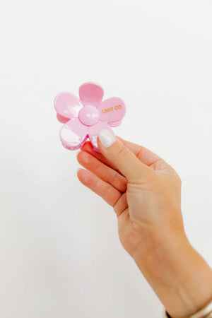 Gigi Flower Claw Clips-Hair Accessories-Vixen Collection, Day Spa and Women's Boutique Located in Seattle, Washington