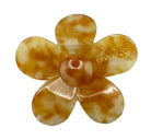 Gigi Flower Claw Clips-Hair Accessories-Vixen Collection, Day Spa and Women's Boutique Located in Seattle, Washington