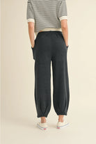 Drawstring Knit Lounge Pants-Pants-Vixen Collection, Day Spa and Women's Boutique Located in Seattle, Washington