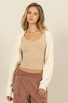 Easy Does It Bolero Cardigan-Cardigans-Vixen Collection, Day Spa and Women's Boutique Located in Seattle, Washington