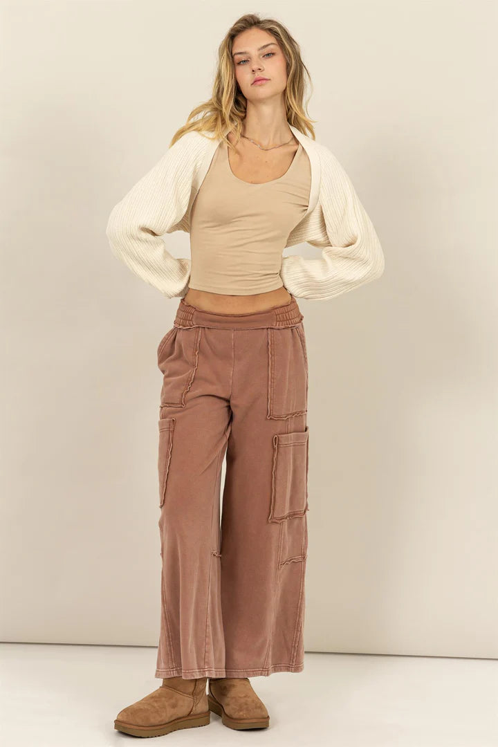 Easy Does It Bolero Cardigan-Cardigans-Vixen Collection, Day Spa and Women's Boutique Located in Seattle, Washington