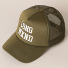 Long Wknd Trucker Hat-Hats-Vixen Collection, Day Spa and Women's Boutique Located in Seattle, Washington