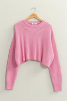 Rosie Cropped Sweater-Sweaters-Vixen Collection, Day Spa and Women's Boutique Located in Seattle, Washington