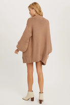 Carmine Fisherman Knit Cardigan-Cardigans-Vixen Collection, Day Spa and Women's Boutique Located in Seattle, Washington