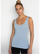 Bamboo Short Tank-Tank Tops-Vixen Collection, Day Spa and Women's Boutique Located in Seattle, Washington