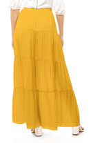 Never Better Tiered Maxi Skirt-Skirts-Vixen Collection, Day Spa and Women's Boutique Located in Seattle, Washington