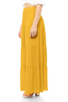 Never Better Tiered Maxi Skirt-Skirts-Vixen Collection, Day Spa and Women's Boutique Located in Seattle, Washington