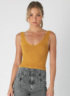 Vintage Reversible Crop Top-Tank Tops-Vixen Collection, Day Spa and Women's Boutique Located in Seattle, Washington