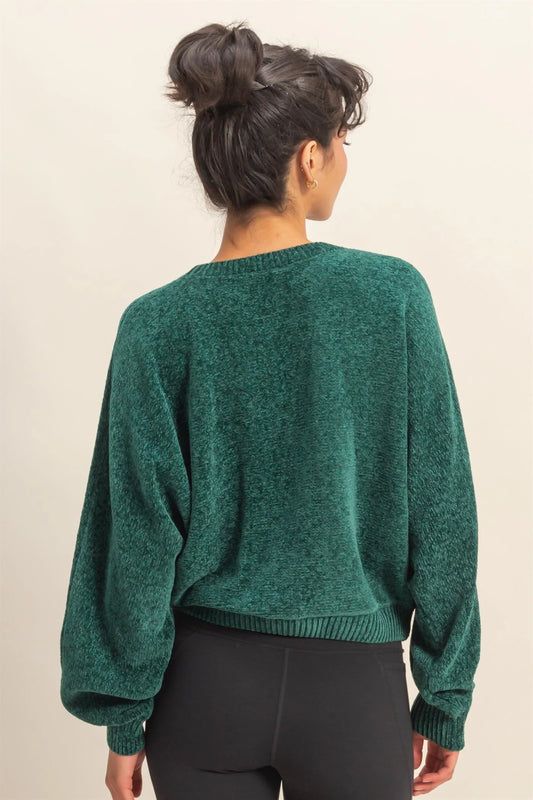 Suki Chenille Sweater-Sweaters-Vixen Collection, Day Spa and Women's Boutique Located in Seattle, Washington
