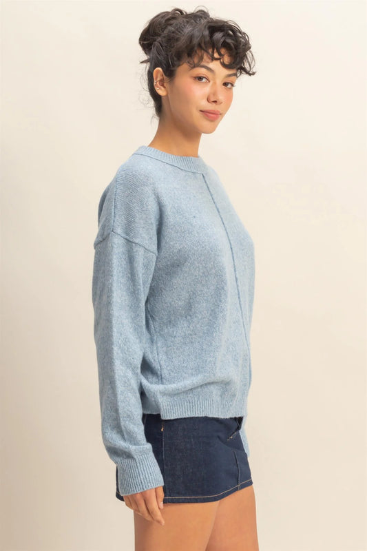 Pebble Soft Sweater-Sweaters-Vixen Collection, Day Spa and Women's Boutique Located in Seattle, Washington