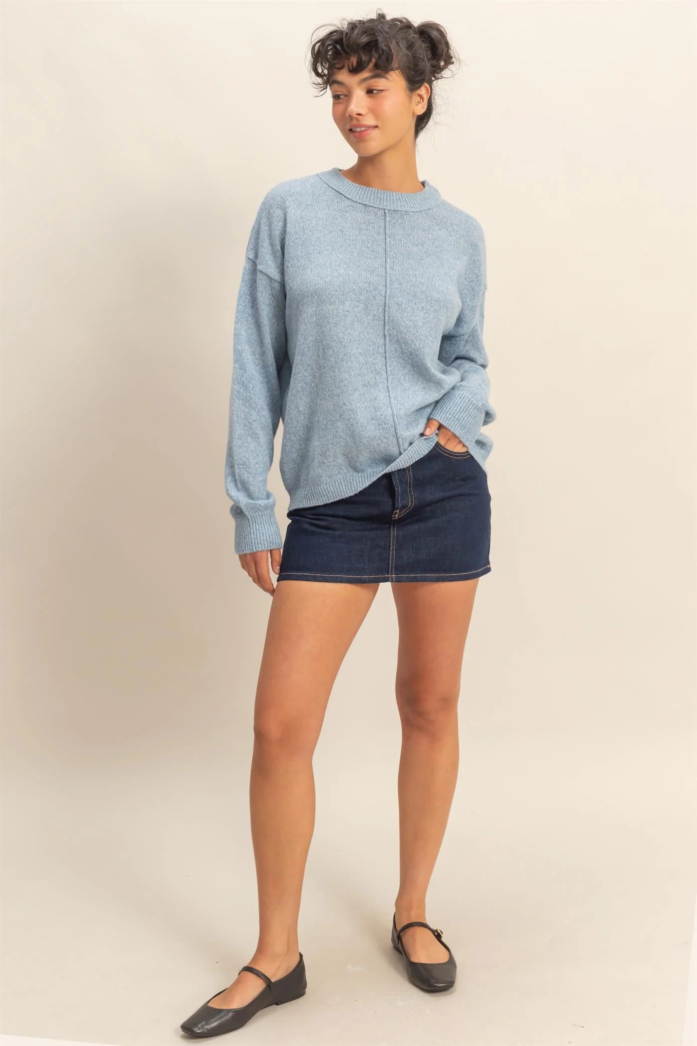 Pebble Soft Sweater-Sweaters-Vixen Collection, Day Spa and Women's Boutique Located in Seattle, Washington