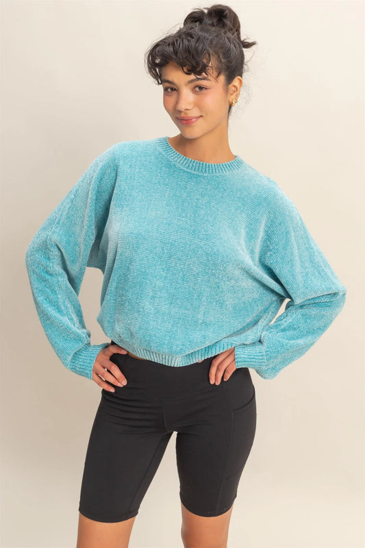 Suki Chenille Sweater-Sweaters-Vixen Collection, Day Spa and Women's Boutique Located in Seattle, Washington