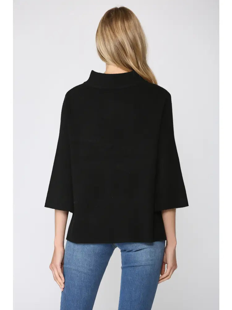 Powder Bell Sleeve Top-Tops-Vixen Collection, Day Spa and Women's Boutique Located in Seattle, Washington