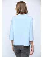 Powder Bell Sleeve Top-Tops-Vixen Collection, Day Spa and Women's Boutique Located in Seattle, Washington
