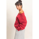 Rosewood Romance Sweater-Sweatshirts-Vixen Collection, Day Spa and Women's Boutique Located in Seattle, Washington