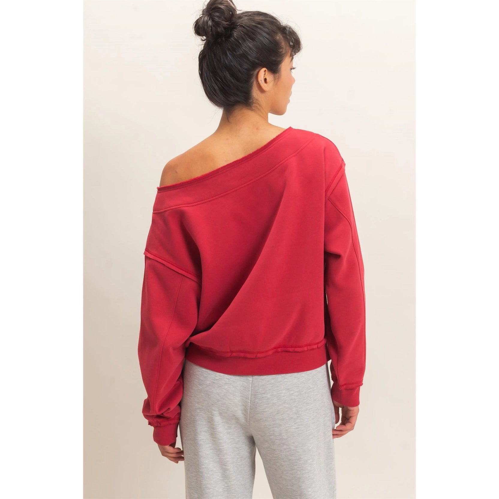 Rosewood Romance Sweater-Sweatshirts-Vixen Collection, Day Spa and Women's Boutique Located in Seattle, Washington