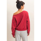 Rosewood Romance Sweater-Sweatshirts-Vixen Collection, Day Spa and Women's Boutique Located in Seattle, Washington