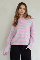 Pretty Piper Striped Cardigan