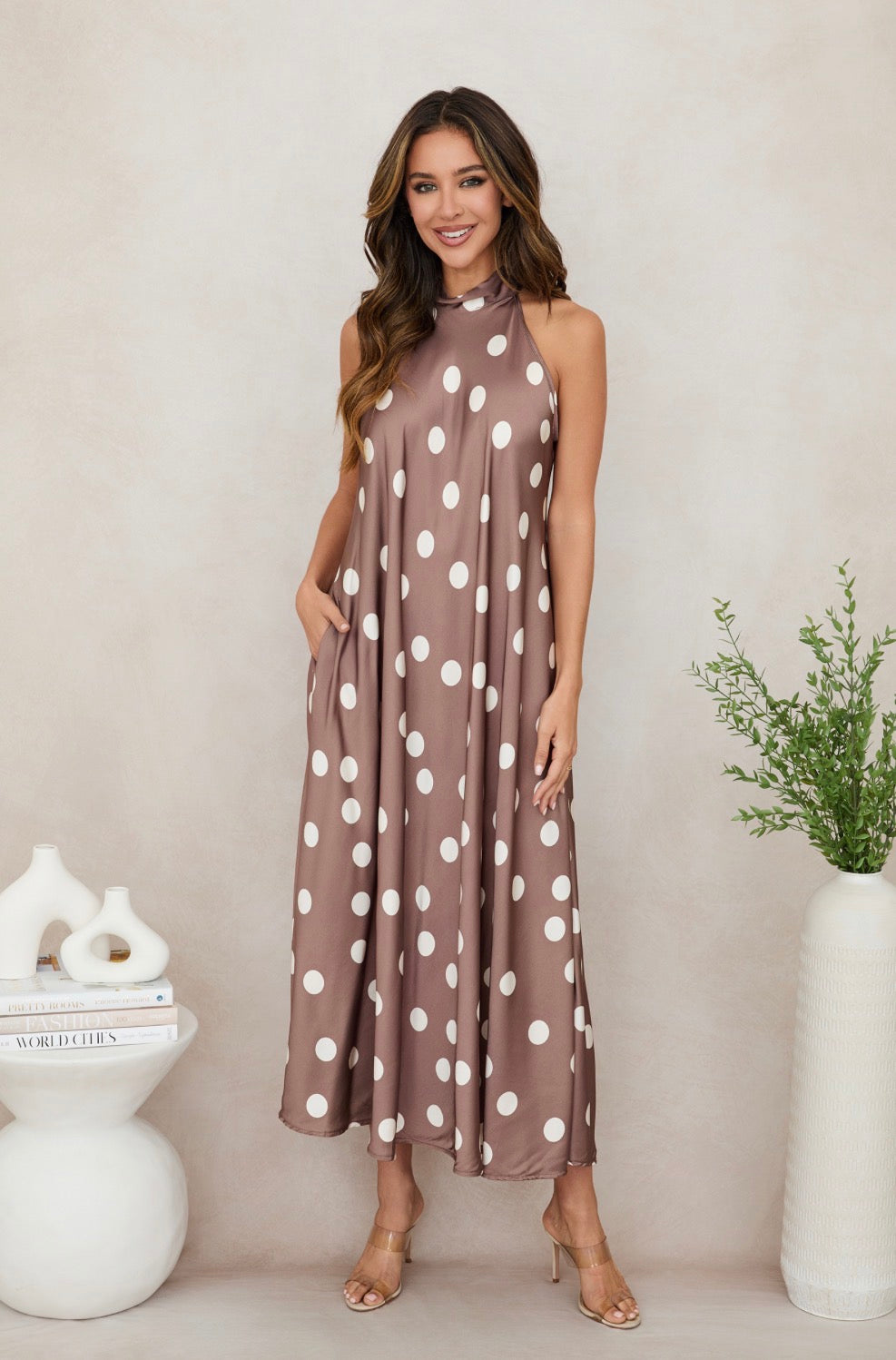 Polka Dot Dreams Dress-Dresses-Vixen Collection, Day Spa and Women's Boutique Located in Seattle, Washington