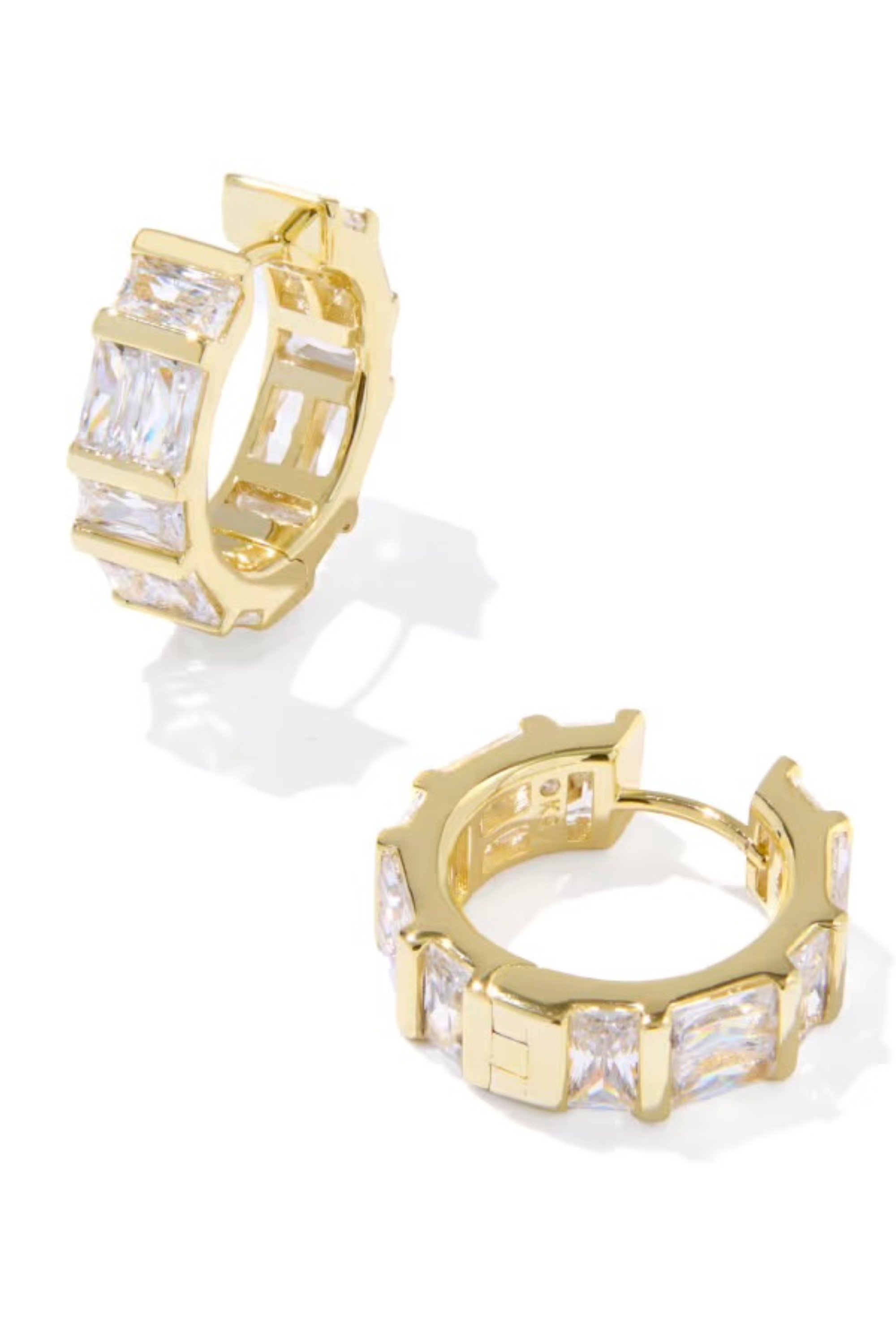 Jamie Huggie Earrings-Earrings-Vixen Collection, Day Spa and Women's Boutique Located in Seattle, Washington