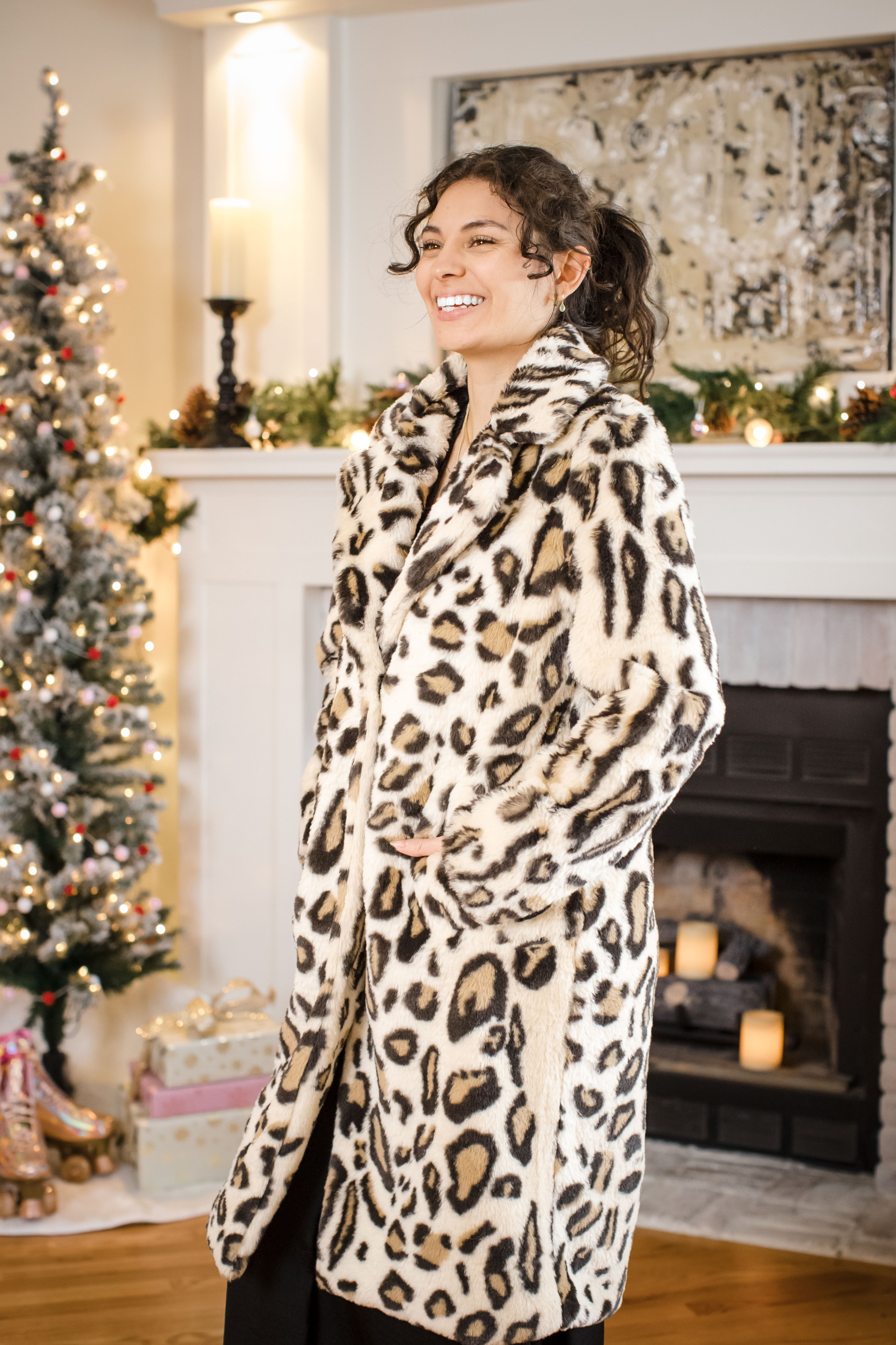 Jolene Faux Fur Coat-Coats-Vixen Collection, Day Spa and Women's Boutique Located in Seattle, Washington