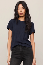 Junie Slub Tee Shirt-Tops-Vixen Collection, Day Spa and Women's Boutique Located in Seattle, Washington