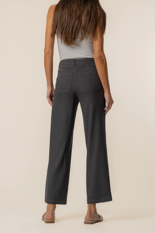 KUT Topaz Linen Wide Leg Pants-Pants-Vixen Collection, Day Spa and Women's Boutique Located in Seattle, Washington