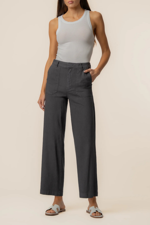 KUT Topaz Linen Wide Leg Pants-Pants-Vixen Collection, Day Spa and Women's Boutique Located in Seattle, Washington