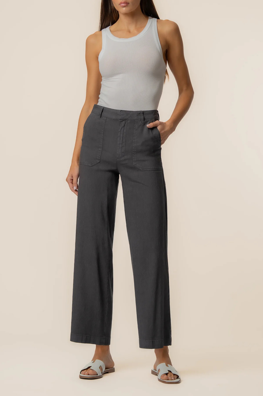 KUT Topaz Linen Wide Leg Pants-Pants-Vixen Collection, Day Spa and Women's Boutique Located in Seattle, Washington