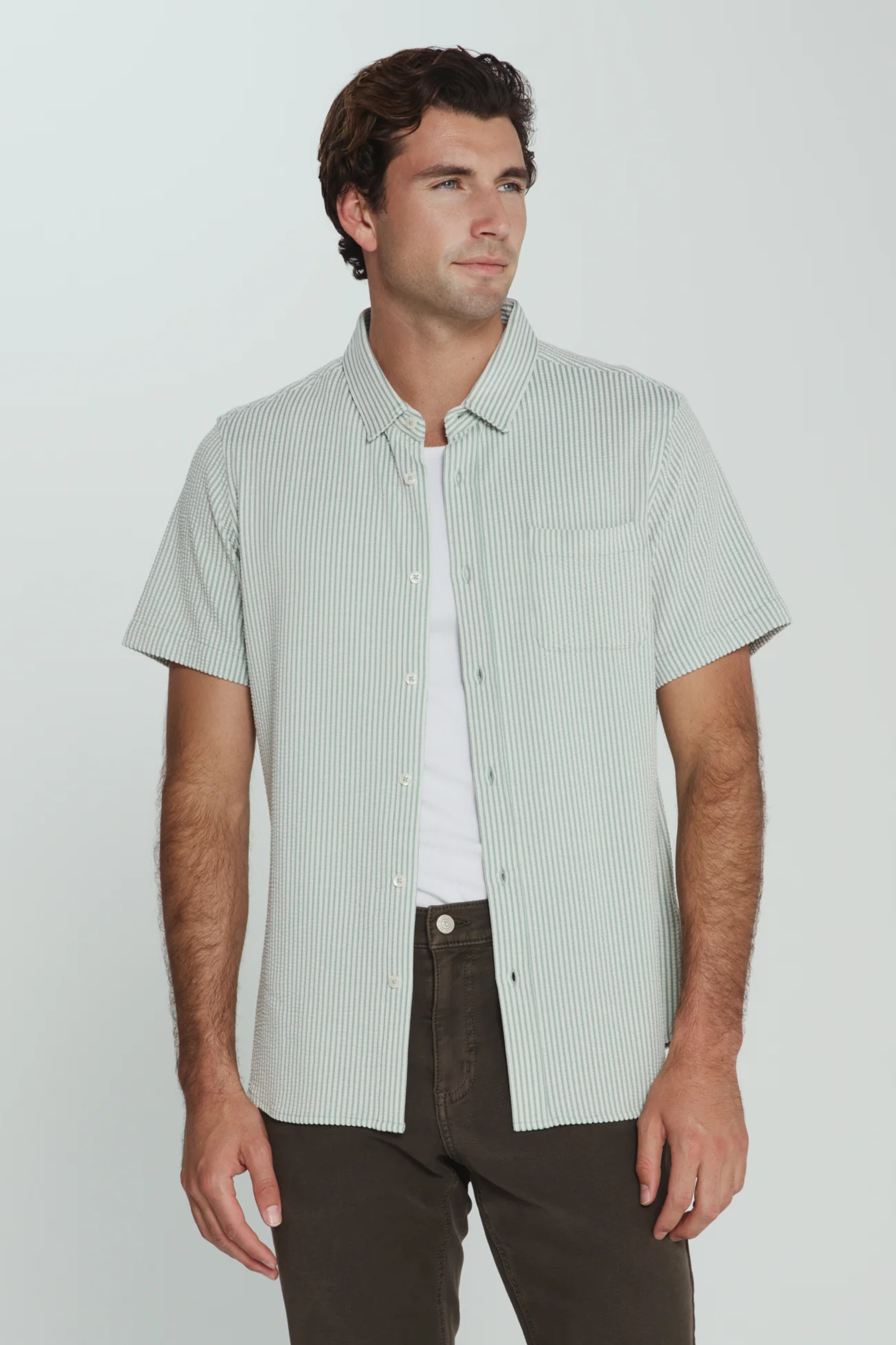 Keaton Short Sleeve-Men's Tops-Vixen Collection, Day Spa and Women's Boutique Located in Seattle, Washington