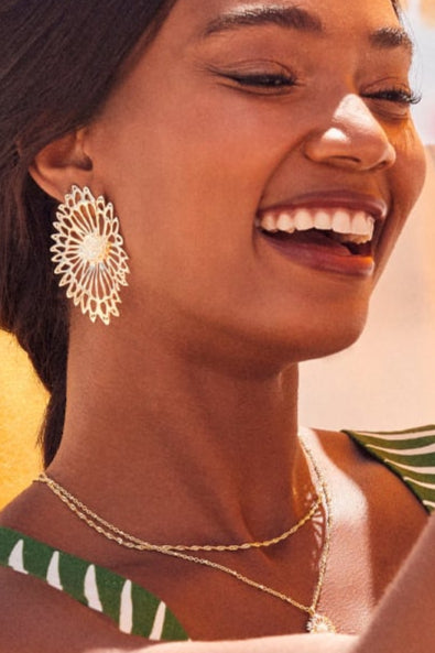 Brielle Statement Earrings-Earrings-Vixen Collection, Day Spa and Women's Boutique Located in Seattle, Washington