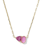 Tatum Short Pendant Necklace-Necklaces-Vixen Collection, Day Spa and Women's Boutique Located in Seattle, Washington