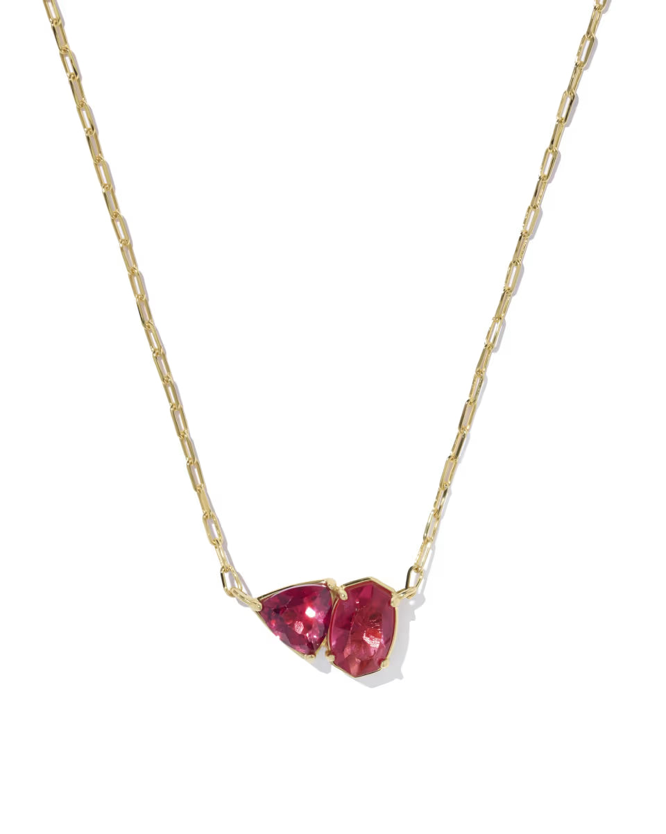 Tatum Short Pendant Necklace-Necklaces-Vixen Collection, Day Spa and Women's Boutique Located in Seattle, Washington