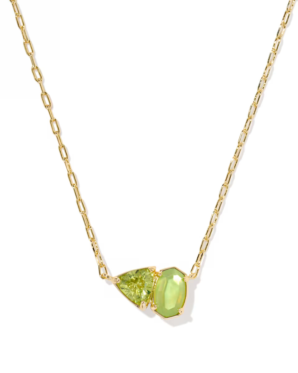 Tatum Short Pendant Necklace-Necklaces-Vixen Collection, Day Spa and Women's Boutique Located in Seattle, Washington