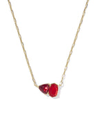 Tatum Short Pendant Necklace-Necklaces-Vixen Collection, Day Spa and Women's Boutique Located in Seattle, Washington