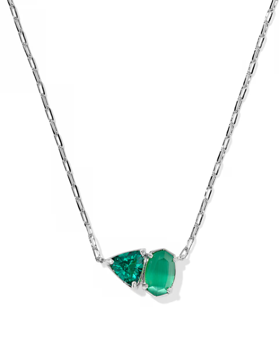 Tatum Short Pendant Necklace-Necklaces-Vixen Collection, Day Spa and Women's Boutique Located in Seattle, Washington