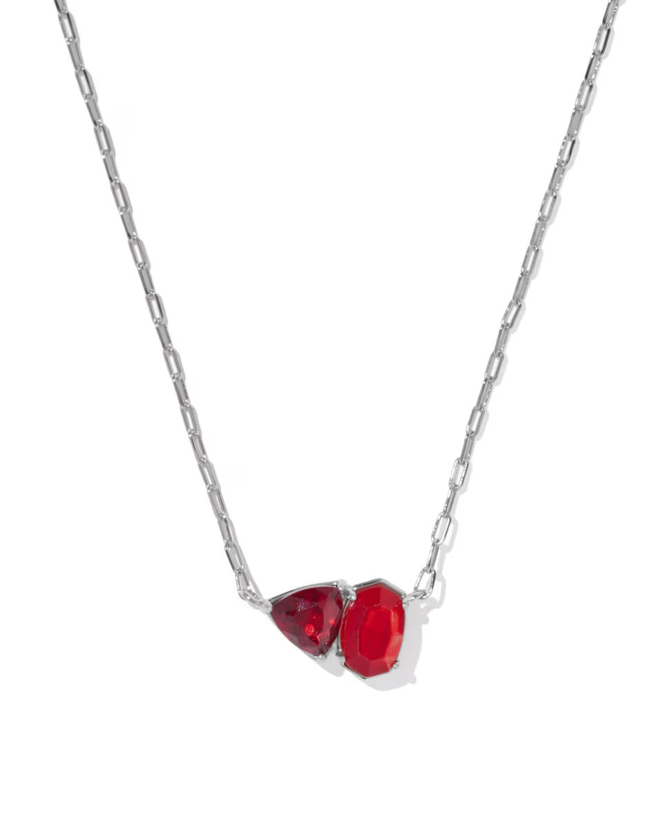 Tatum Short Pendant Necklace-Necklaces-Vixen Collection, Day Spa and Women's Boutique Located in Seattle, Washington