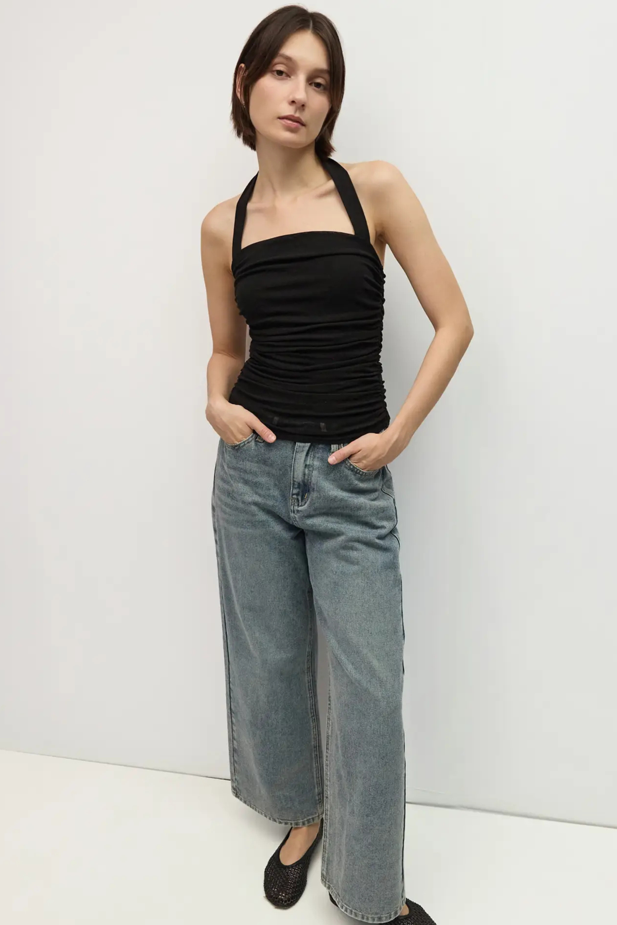Kiana Halter Top-Tank Tops-Vixen Collection, Day Spa and Women's Boutique Located in Seattle, Washington