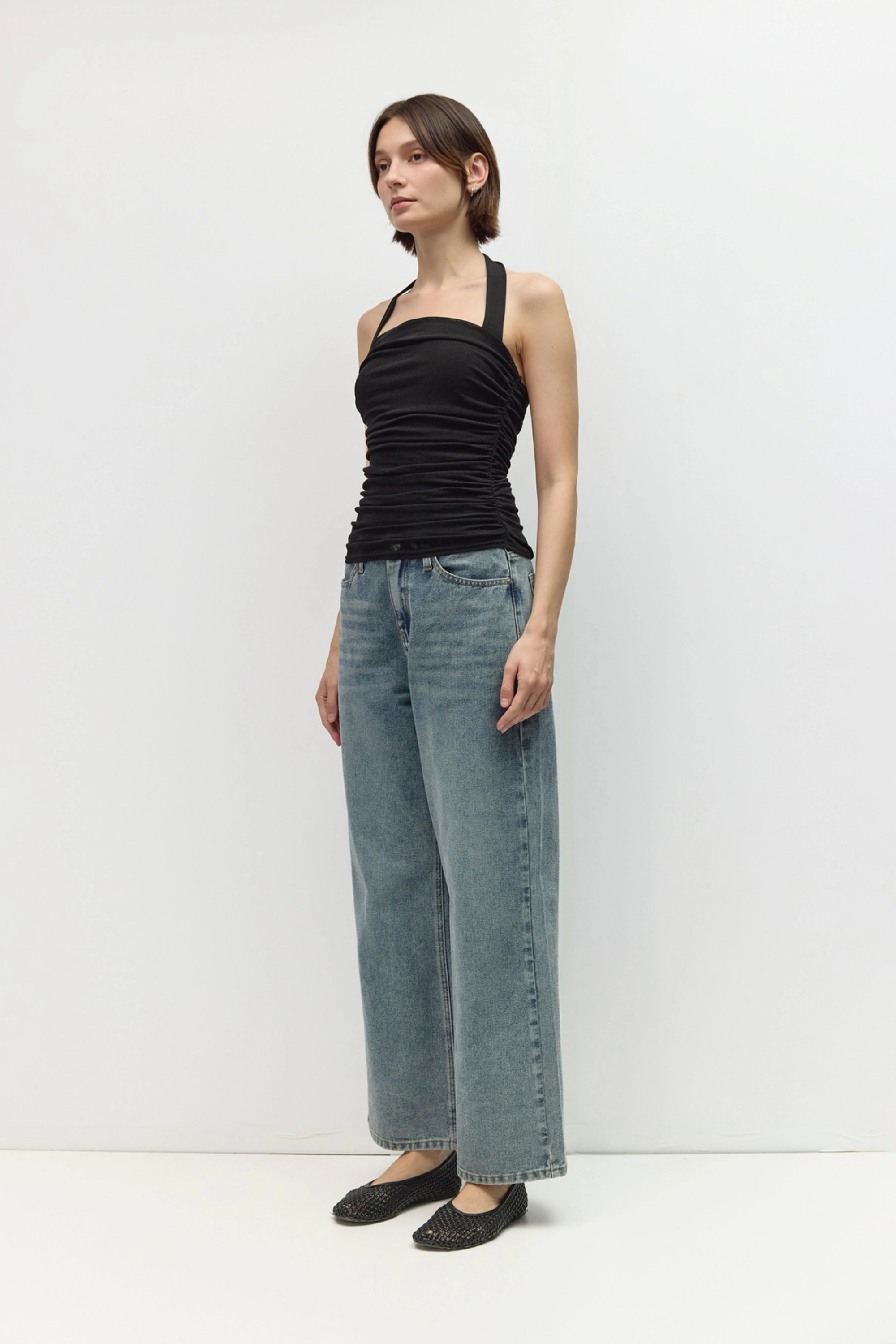 Kiana Halter Top-Tank Tops-Vixen Collection, Day Spa and Women's Boutique Located in Seattle, Washington