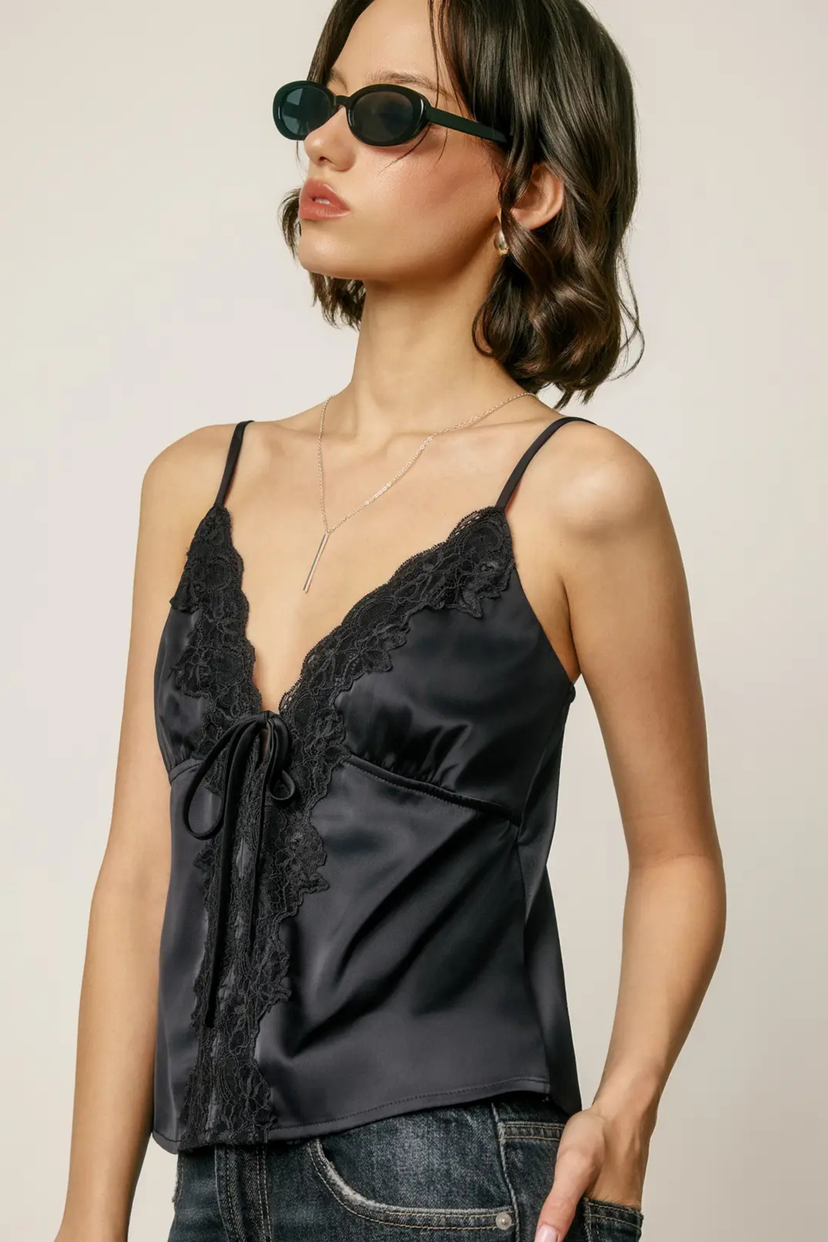 Lace in Love Tank-Tank Tops-Vixen Collection, Day Spa and Women's Boutique Located in Seattle, Washington