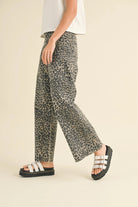 Wild & Wide Leopard Pants-Pants-Vixen Collection, Day Spa and Women's Boutique Located in Seattle, Washington