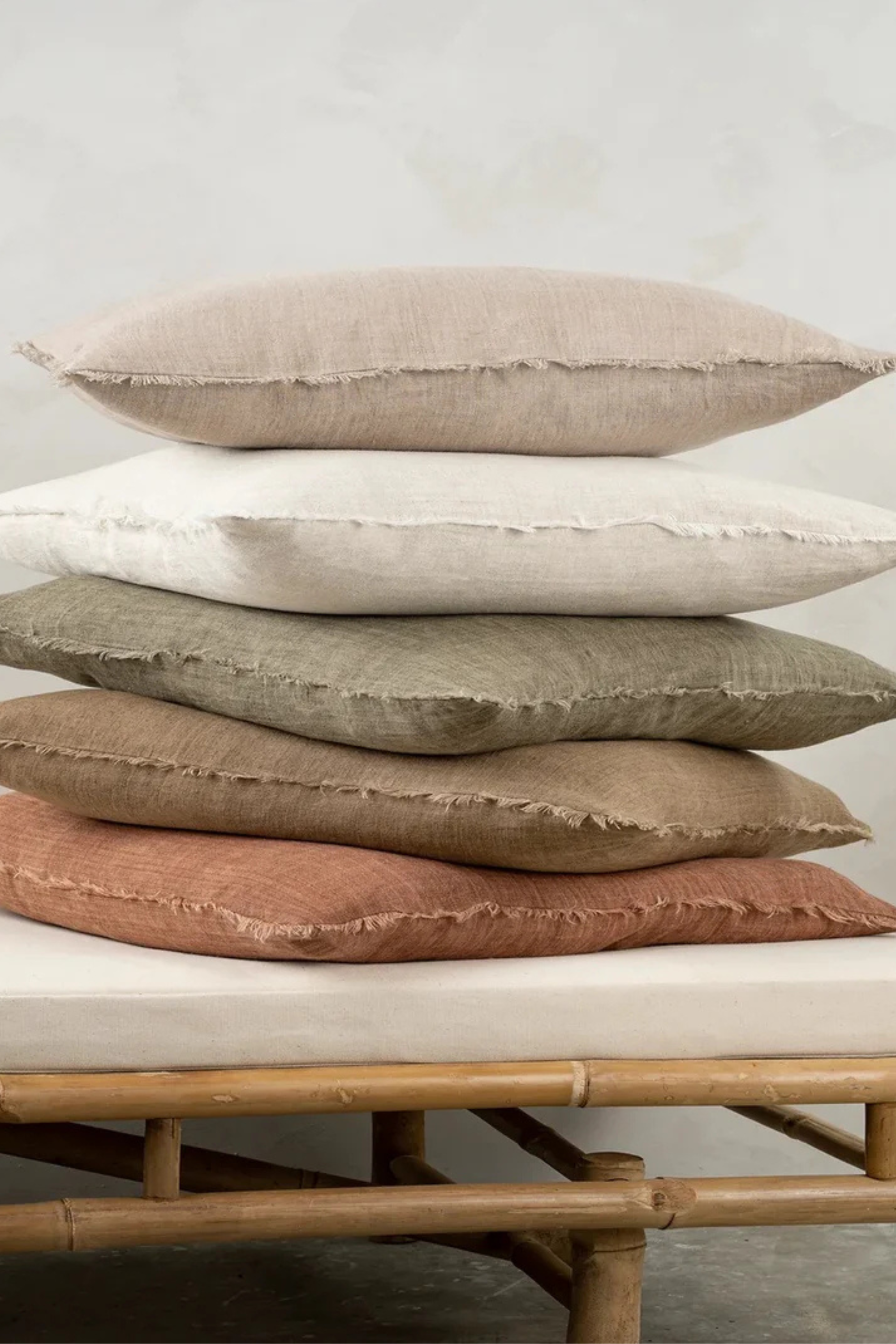 Lina Linen Pillow 24x24-Home Decor-Vixen Collection, Day Spa and Women's Boutique Located in Seattle, Washington