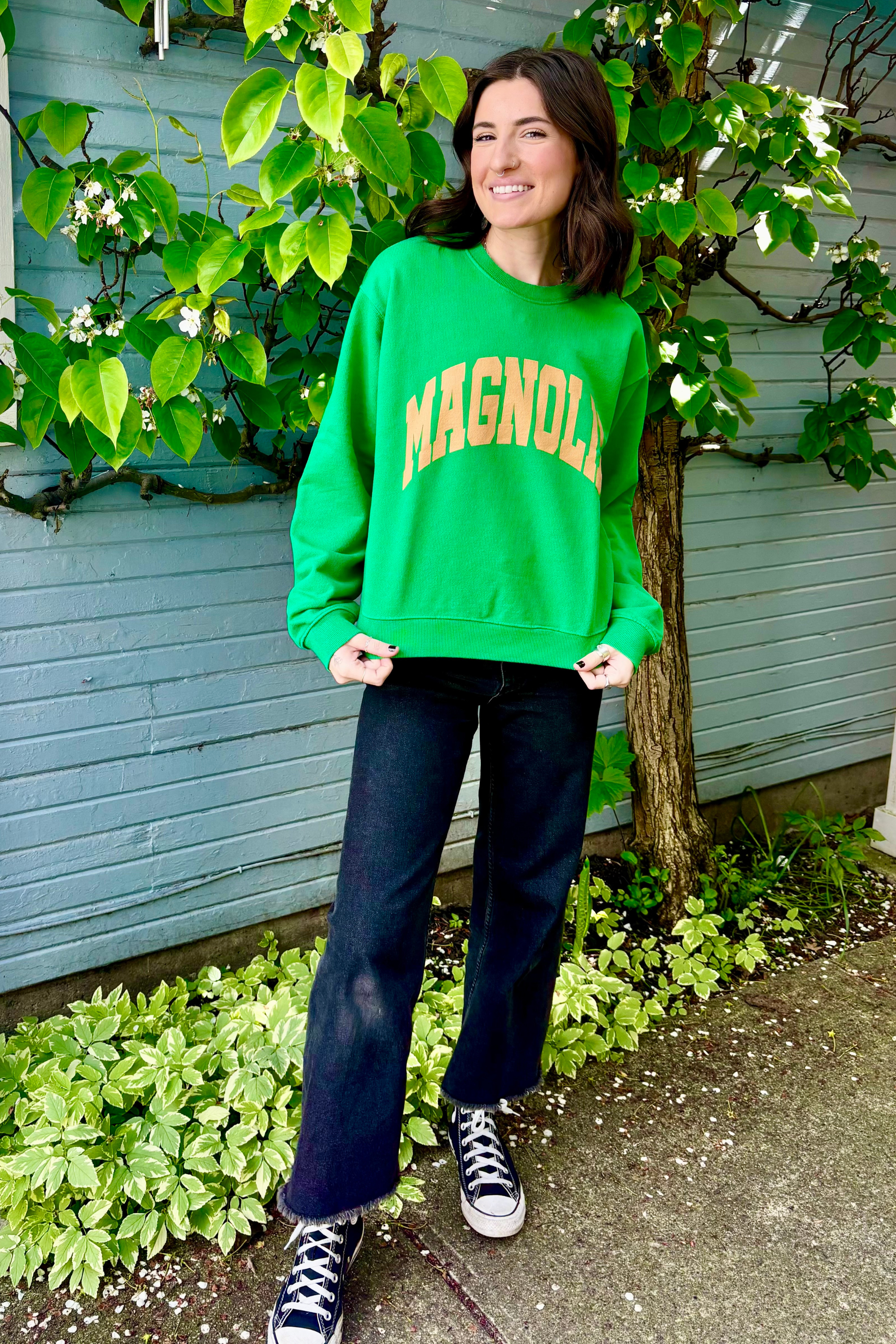 Local Love Crewneck-Sweatshirts-Vixen Collection, Day Spa and Women's Boutique Located in Seattle, Washington