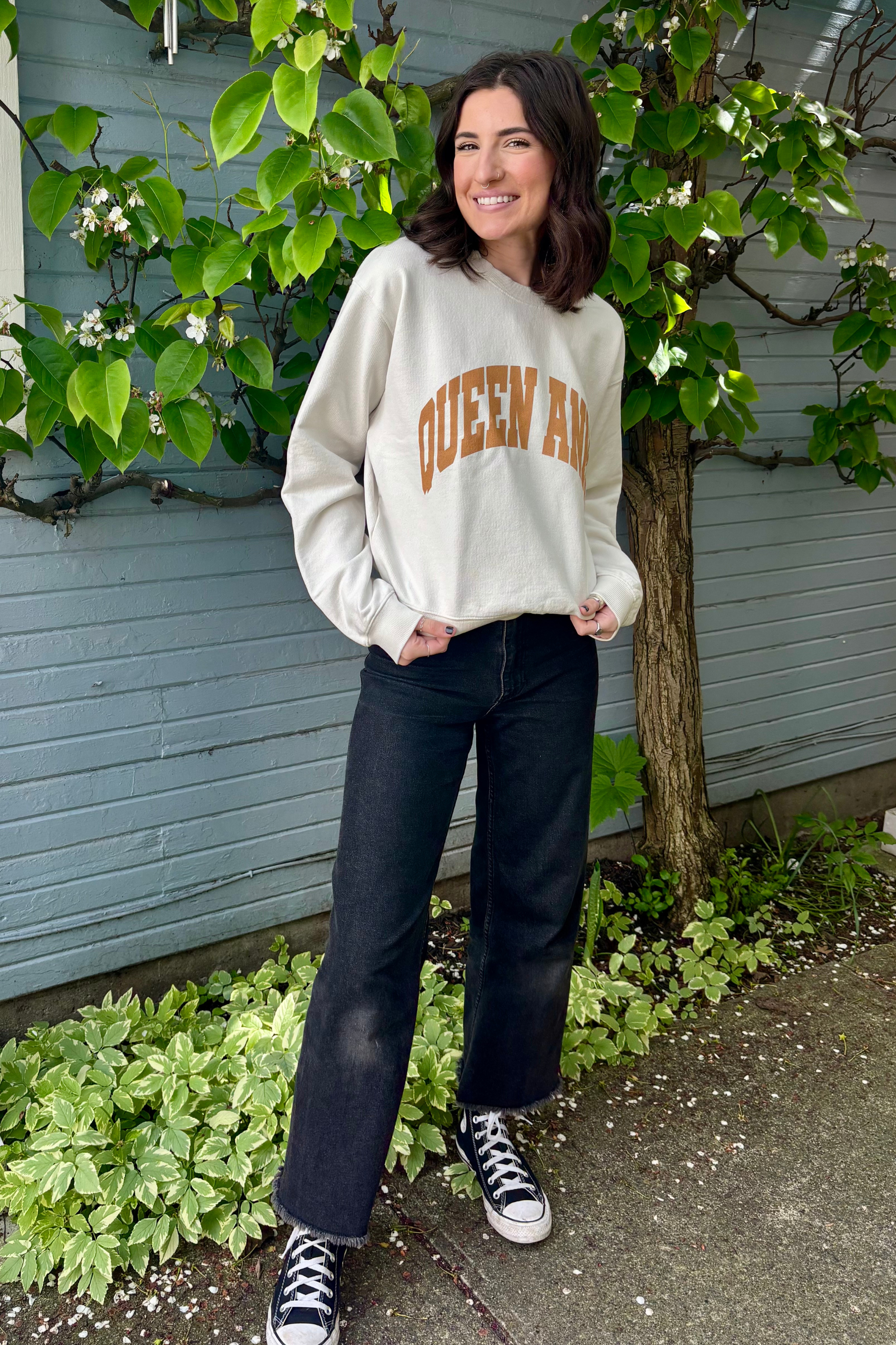 Local Love Crewneck-Sweatshirts-Vixen Collection, Day Spa and Women's Boutique Located in Seattle, Washington