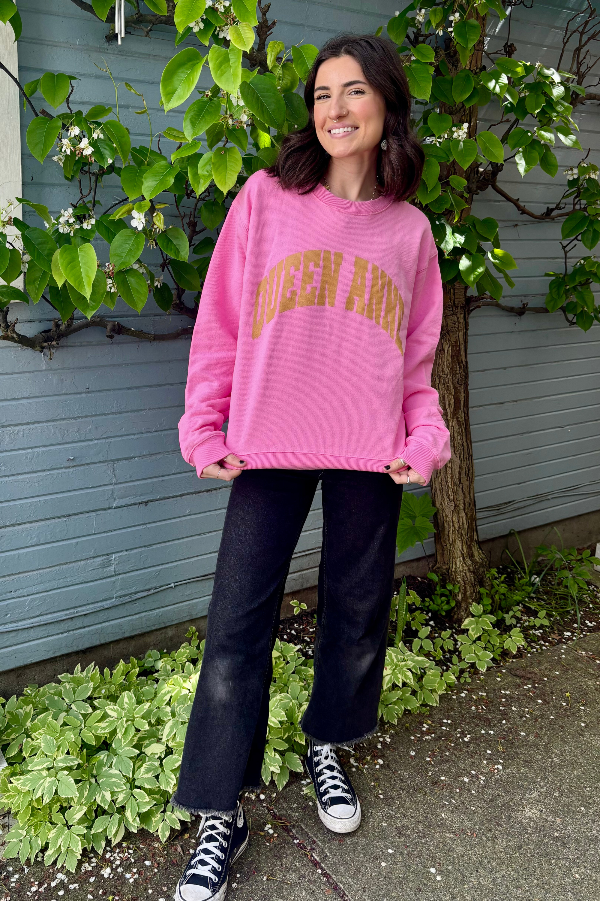 Local Love Crewneck-Sweatshirts-Vixen Collection, Day Spa and Women's Boutique Located in Seattle, Washington