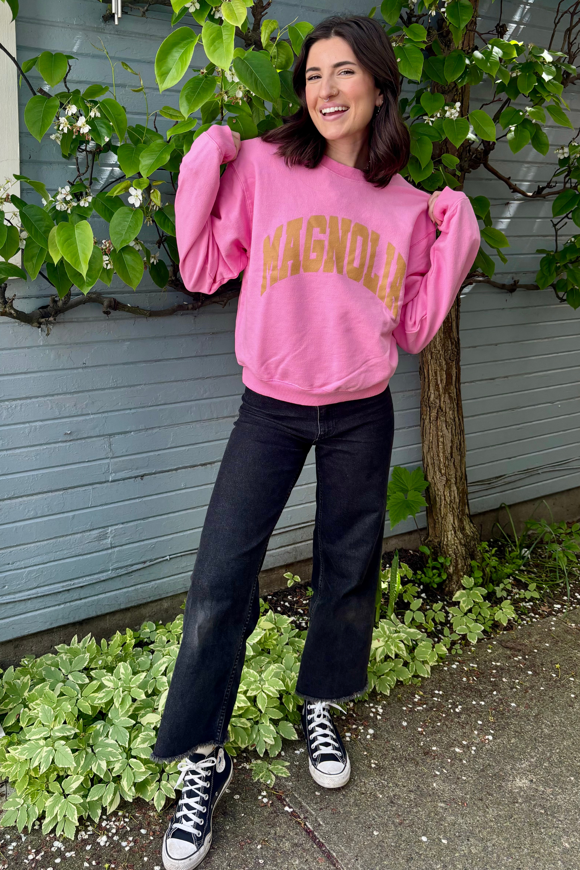 Local Love Crewneck-Sweatshirts-Vixen Collection, Day Spa and Women's Boutique Located in Seattle, Washington