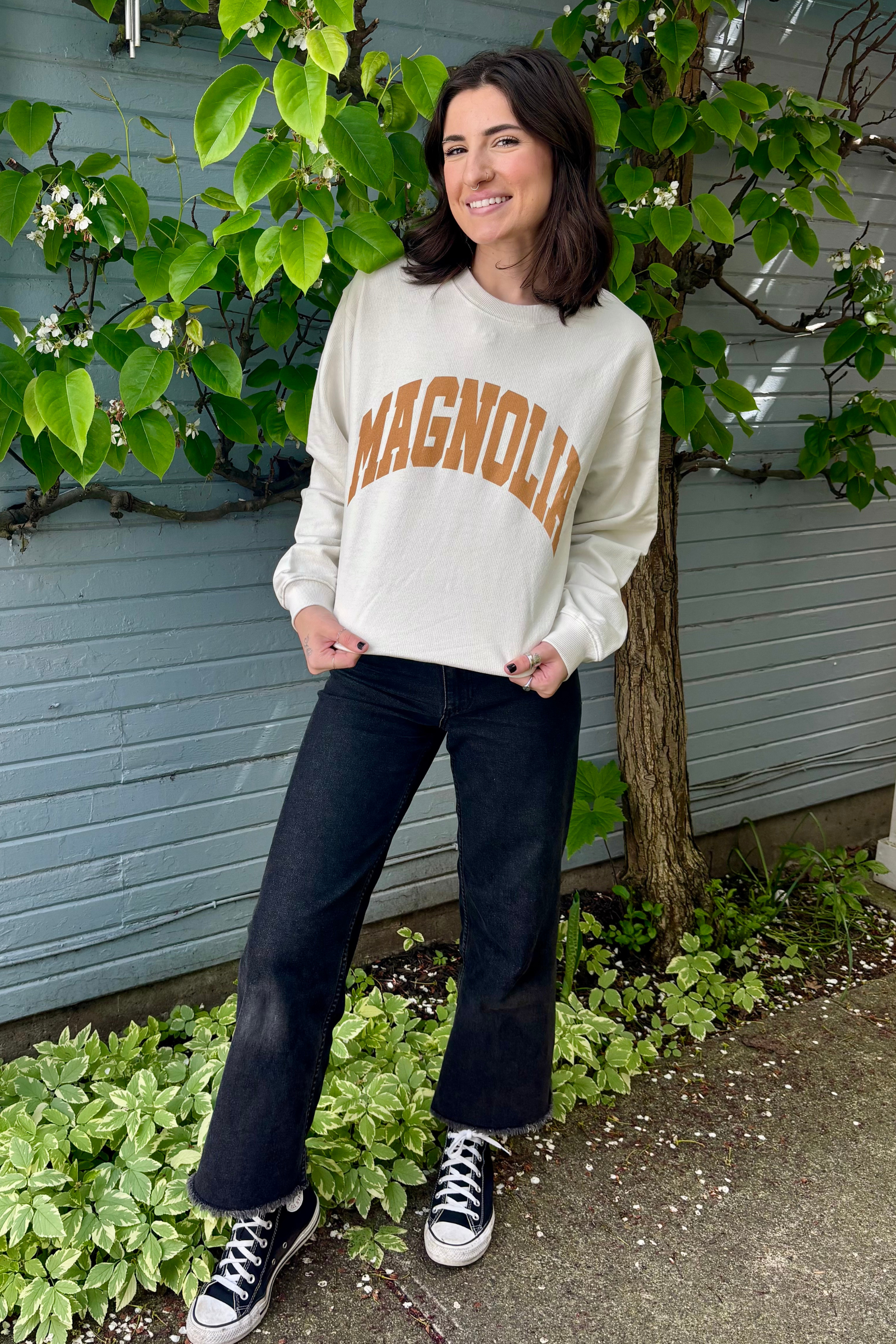 Local Love Crewneck-Sweatshirts-Vixen Collection, Day Spa and Women's Boutique Located in Seattle, Washington