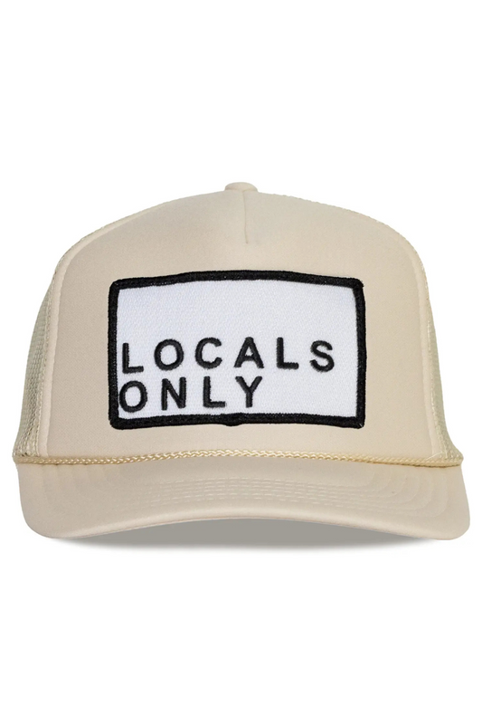 Locals Only Trucker Hat-Hats-Vixen Collection, Day Spa and Women's Boutique Located in Seattle, Washington